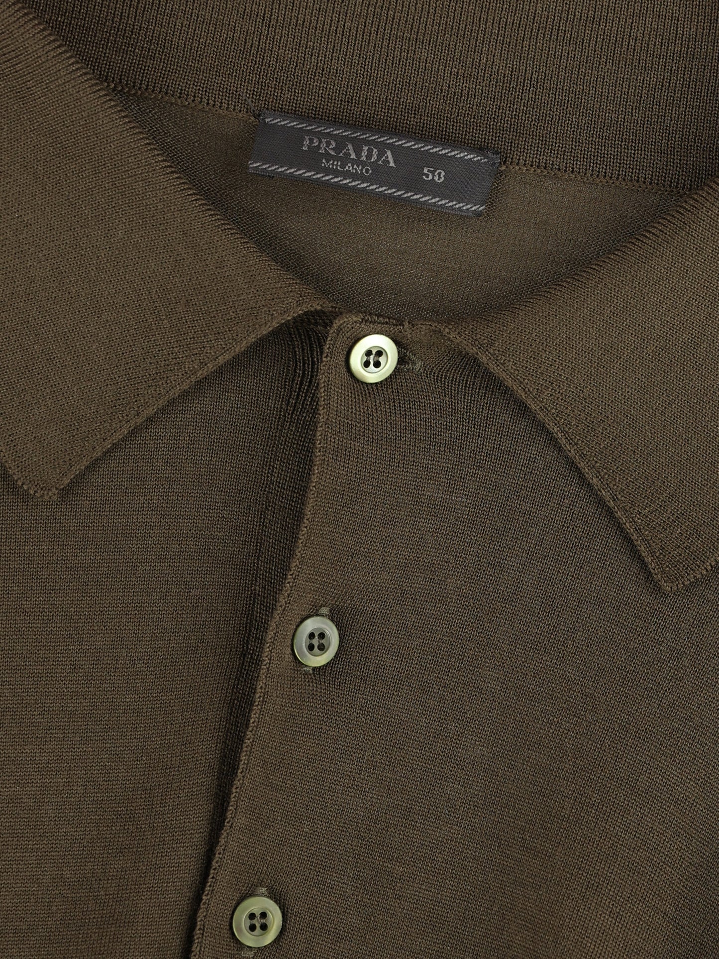Polo in lana vergine. UMF147 18DYF0161 PRADA
