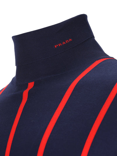 Maglia realizzata in cotone e poliammide. UMR687 183UF059F PRADA