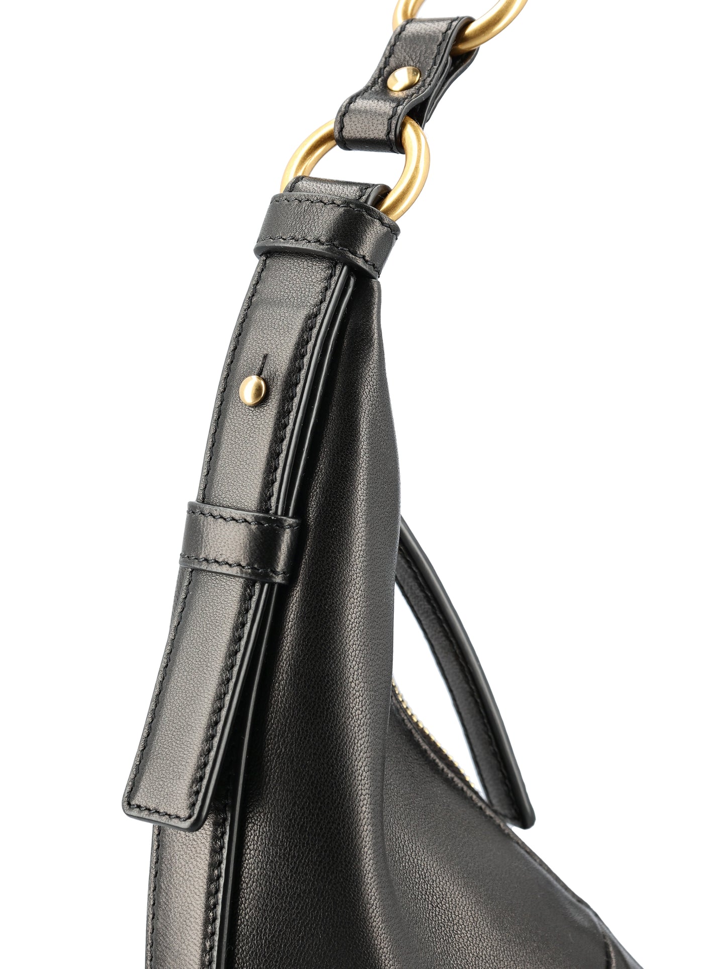 Borsa Hobo Saharienne Saint Laurent in pelle di agnello 862365 AAGDF1000 SAINT LAURENT