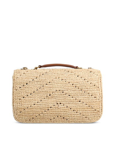 Borsa realizzata in rafia 868579 GAAFY2791 SAINT LAURENT