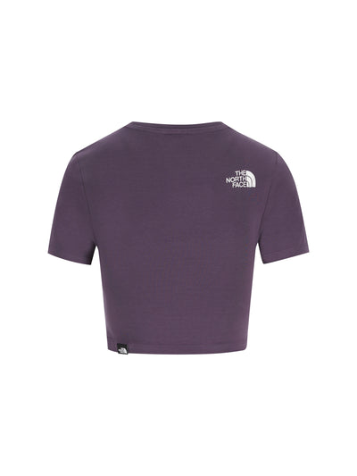 T-Shirt cropped realizzata in cotone. NF0A55AO G5O1 THE NORTH FACE