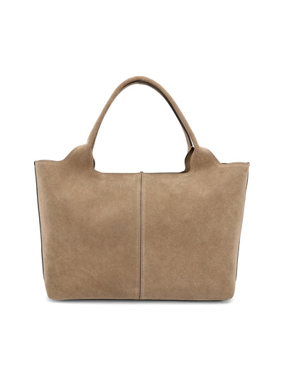 Borsa realizzata in pelle scamosciata. XBWEBRA0250XBL C413 TOD'S