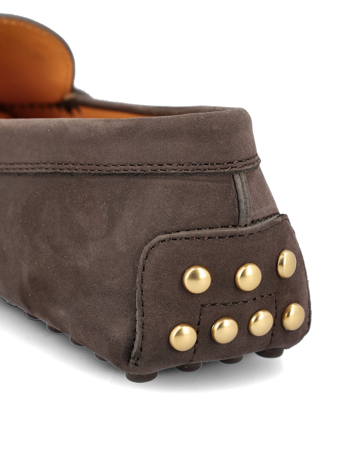 Gommino realizzato in pelle di vitello scamosciata. XXW22L0KA20UFQ S808 TOD'S