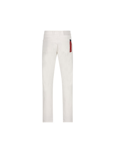 Pantaloni realizzati in cotone. MICHELANGELO BBBSWHITE TRAMAROSSA