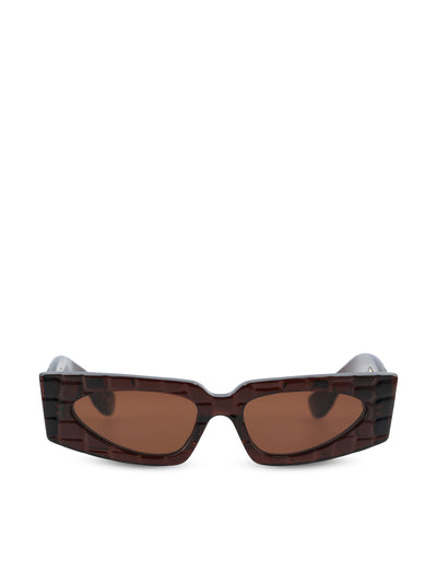 Occhiali da sole in acetato. VG0001S-006 BROWN-BROWN-BROWN VALENTINO GARAVANI
