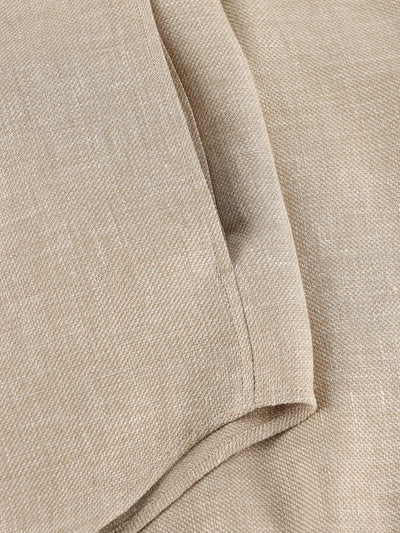 Overshirt in cashmere, lino e seta beige melange UHV75A3 SOT52272 ZEGNA
