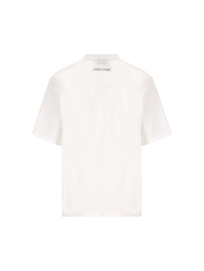 T-Shirt realizzata in cotone 764235 TUVO79000 BALENCIAGA