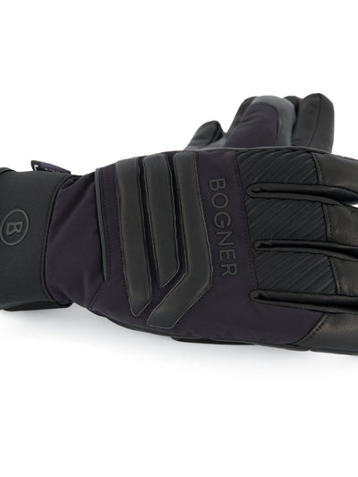 Guanti da sci in pelle e tessuto tecnico. 6597256 026 BOGNER