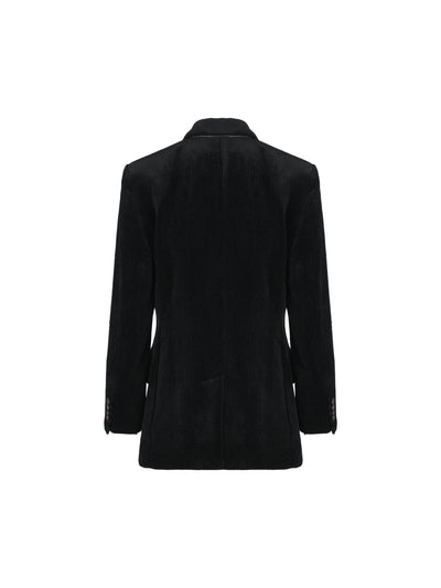Giacca in velluto a coste Sparkling con monile MG5687369 C101 BRUNELLO CUCINELLI