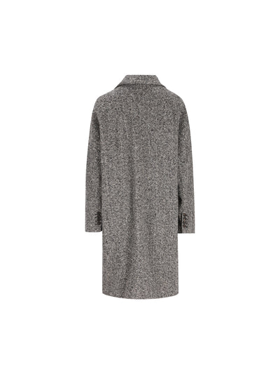 Cappotto realizzato in lana vergine e poliestere. MG5709954 C003 BRUNELLO CUCINELLI