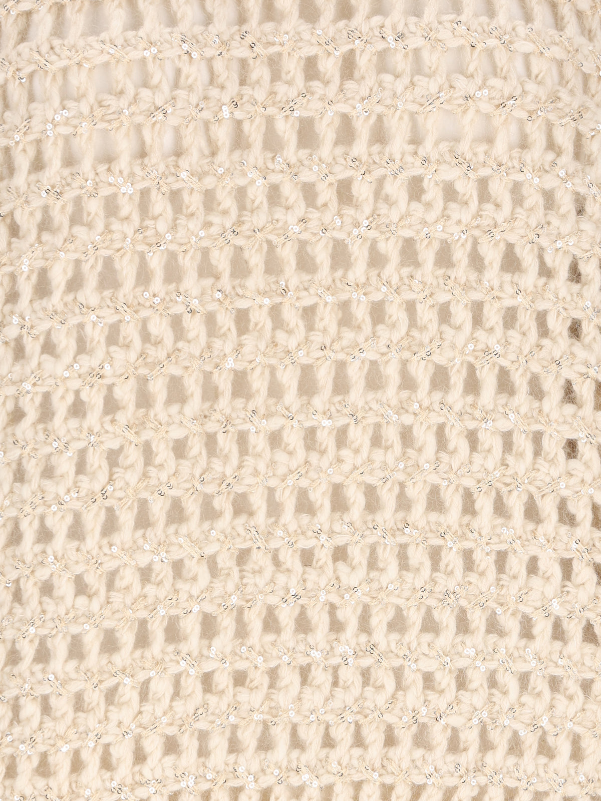 Maglia Donna Traforata con Paillettes MGO378800 CGM42 BRUNELLO CUCINELLI