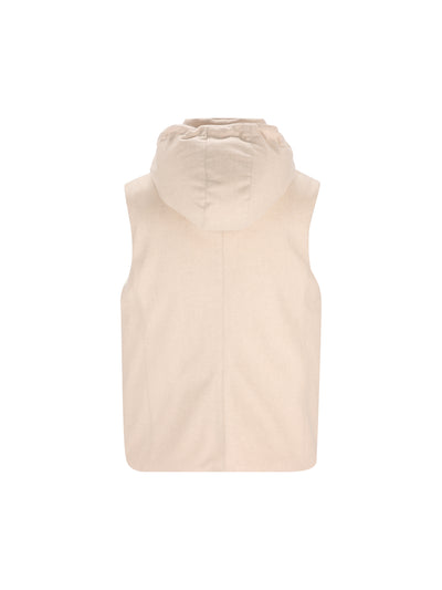 Gilet realizzato in lana MM4701775 CID85 BRUNELLO CUCINELLI