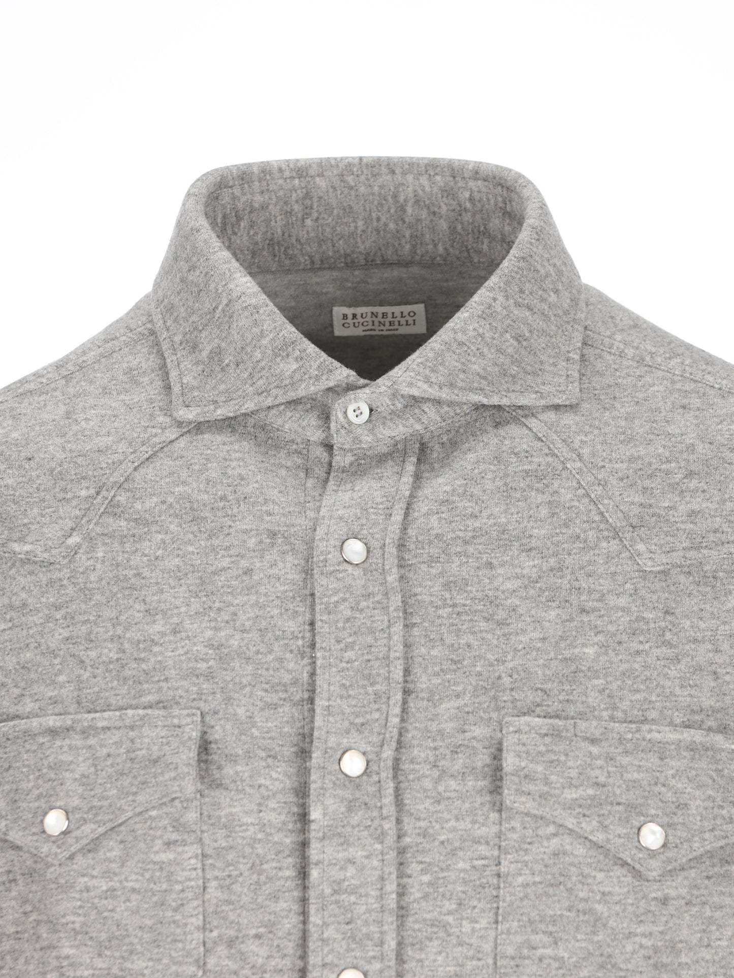 Camicia realizzata in misto cashmere MM840KC01 C8469 BRUNELLO CUCINELLI
