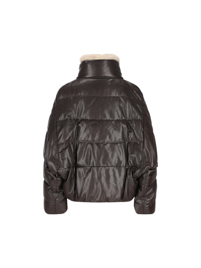 Giacca in pelle trapuntata. MPCTN7552 C4192 BRUNELLO CUCINELLI