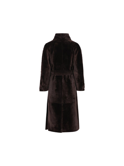 Cappotto realizzato in pelliccia. MPMRA9794 C2390 BRUNELLO CUCINELLI