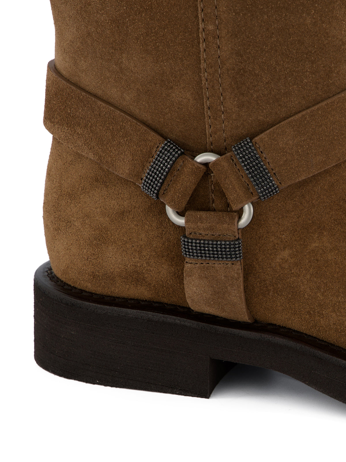 Stivali realizzati in camoscio. MZSFG3408 C9773 BRUNELLO CUCINELLI