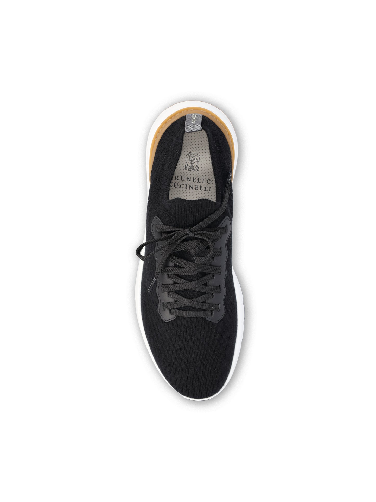 Sneakers realizzate in maglia. MZUPMBO252 CIK10 BRUNELLO CUCINELLI
