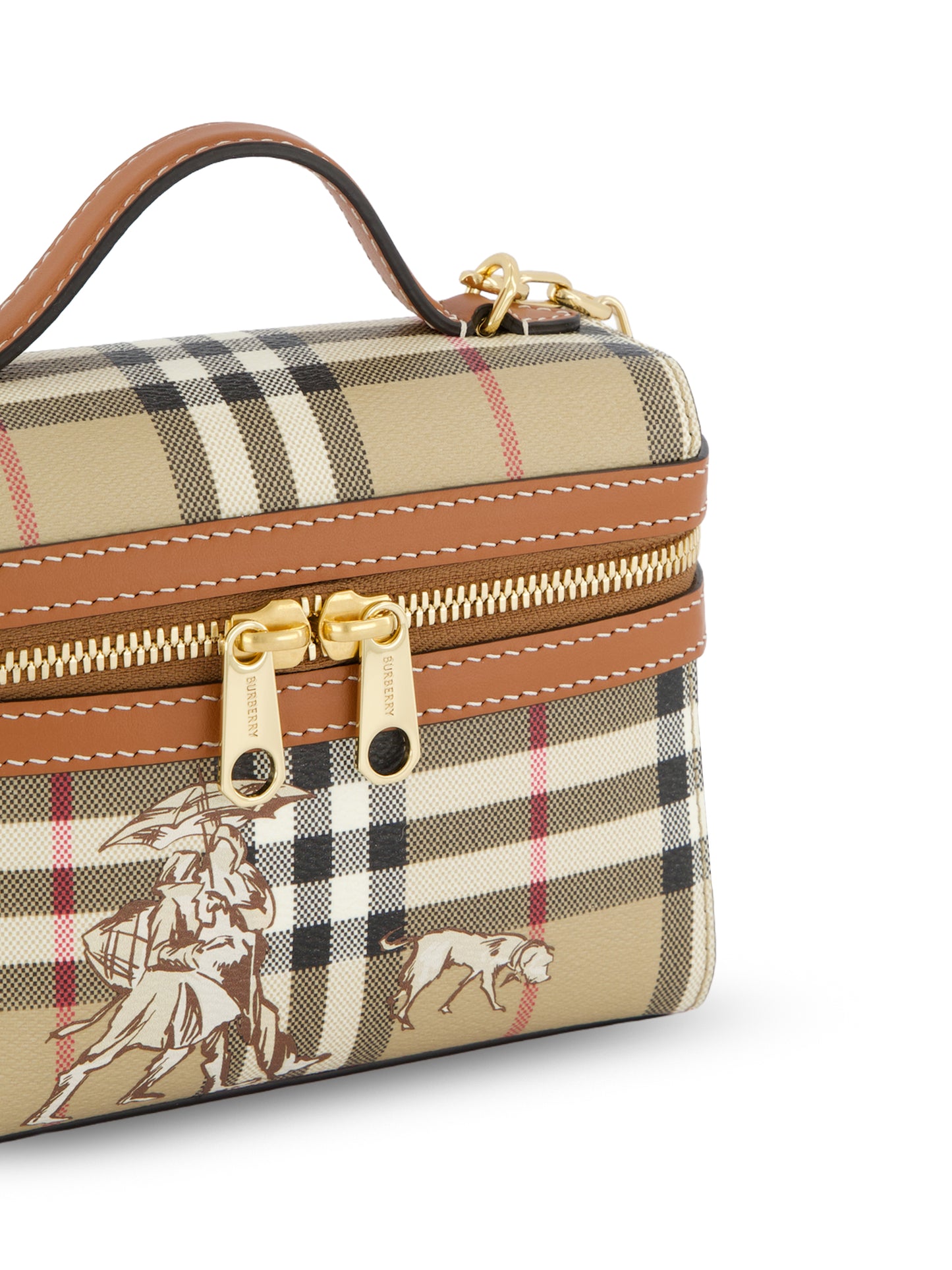 Borsa Vanity mini Check Mates 8132586 A7026 BURBERRY
