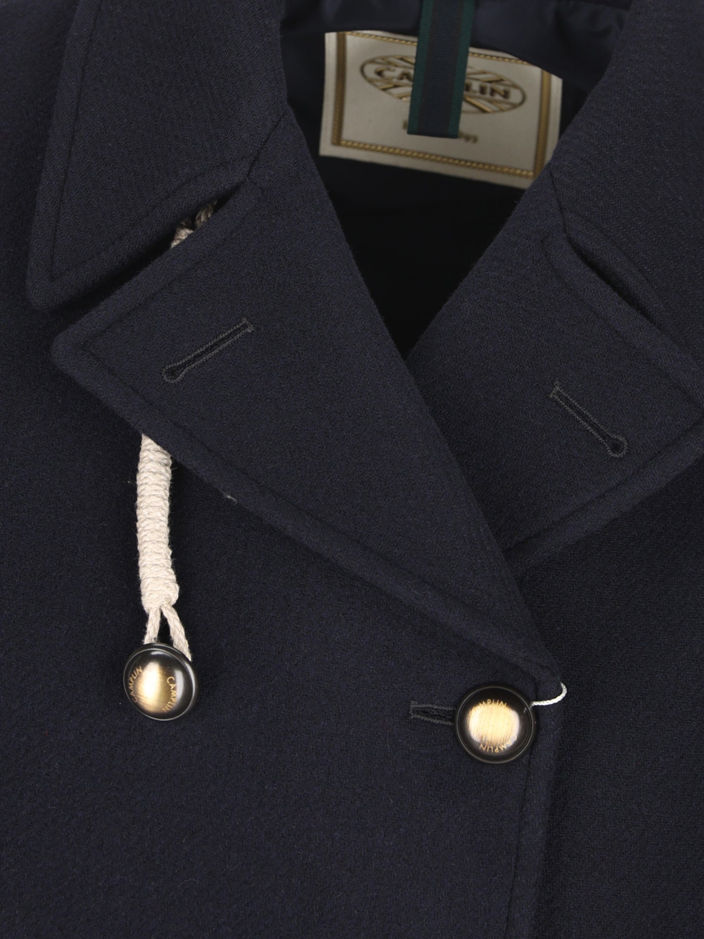 Cappotto realizzato in misto lana. 38340016 BN CAMPLIN