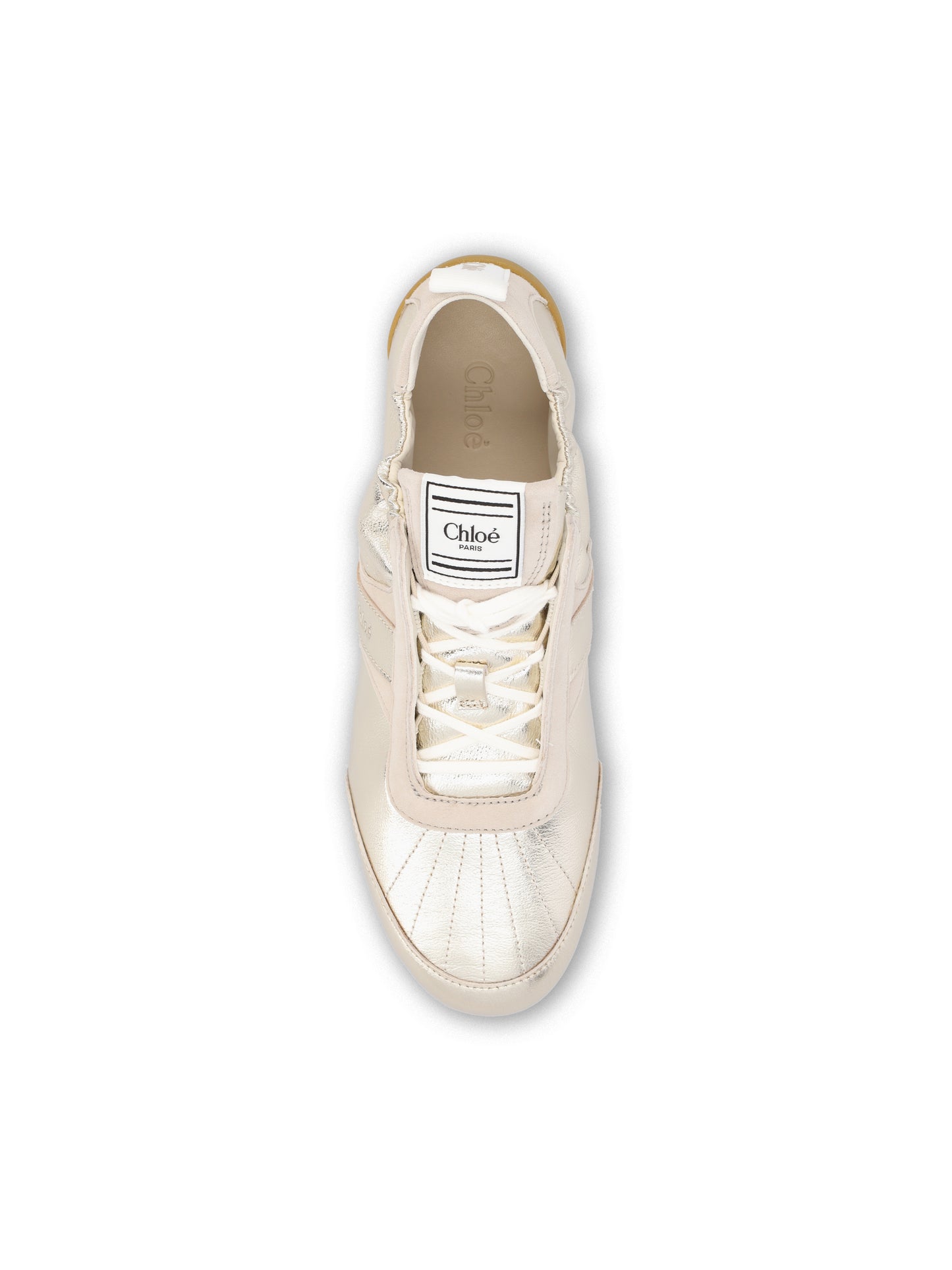 Sneakers realizzate in pelle. CH26A15RYO 9DG CHLOE'