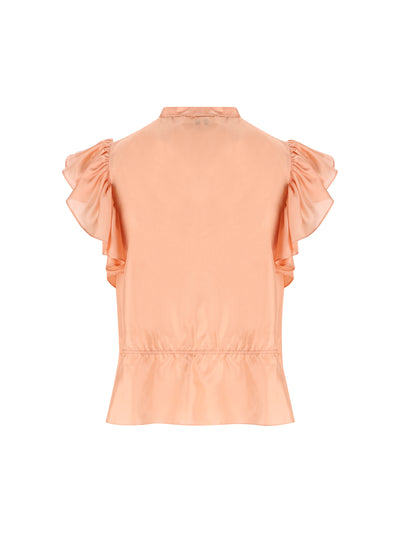 Top in leggera seta. CH26AHT53009 266 CHLOE'
