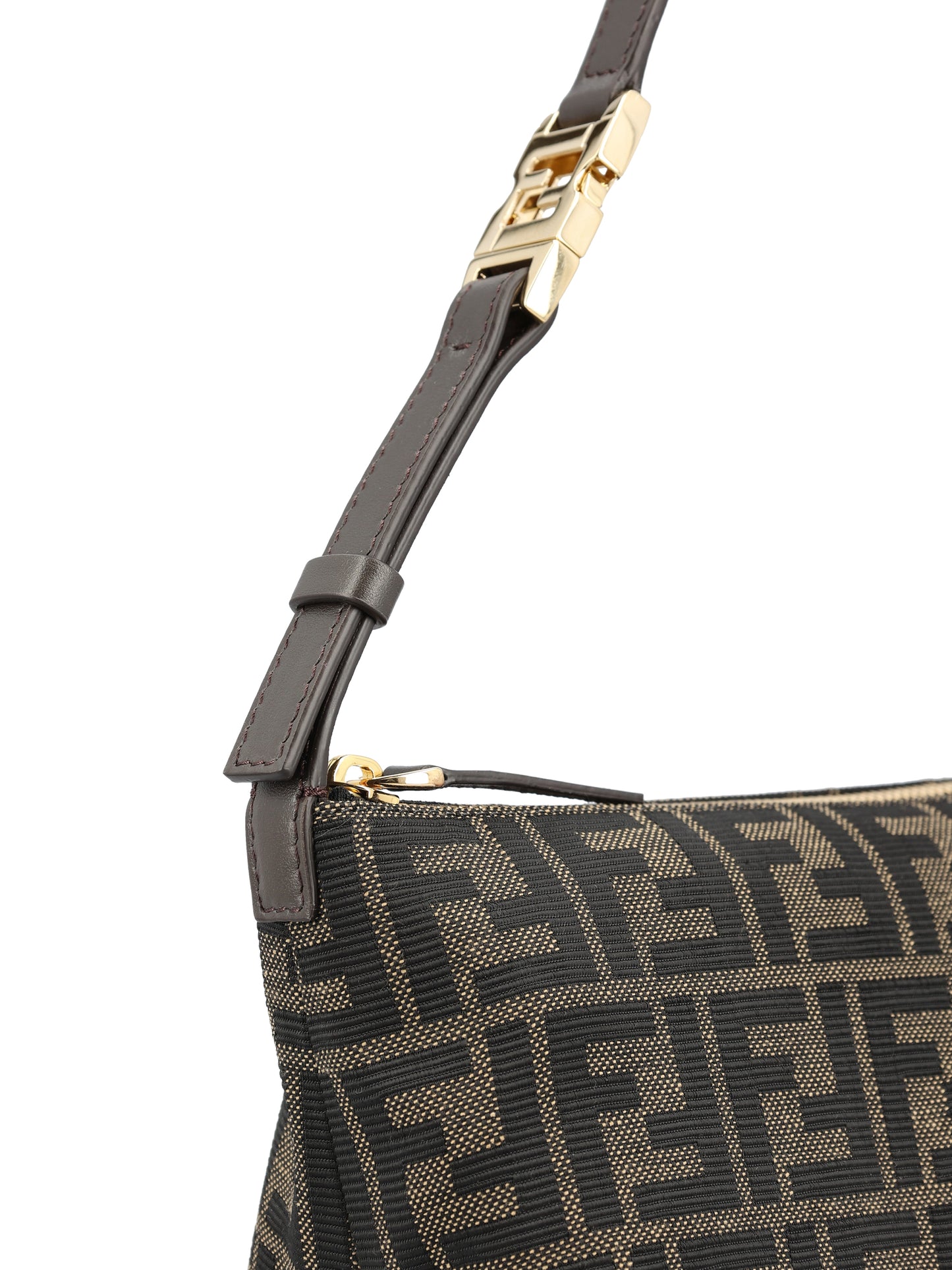 Pouch realizzata in tessuto FF. 8BS124 B17AF14YN FENDI
