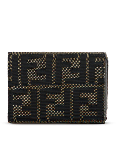 Portafoglio realizzato in tessuto jacquard. 8M0595 B1JYF0VAT FENDI