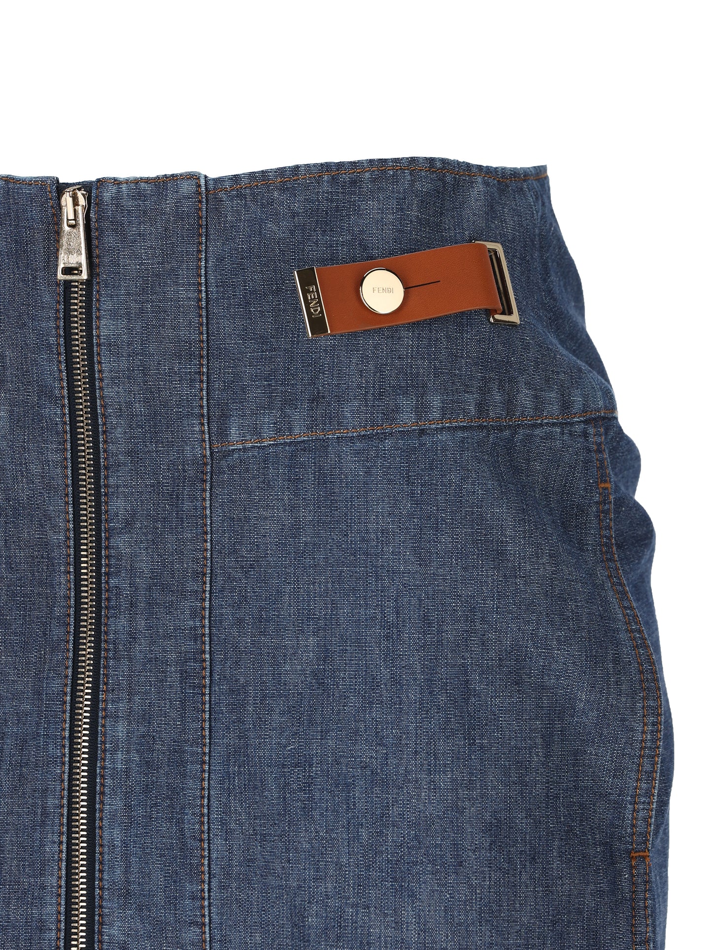 Gonna realizzata in cotone. FLQ609 AW8HF0QB0 FENDI