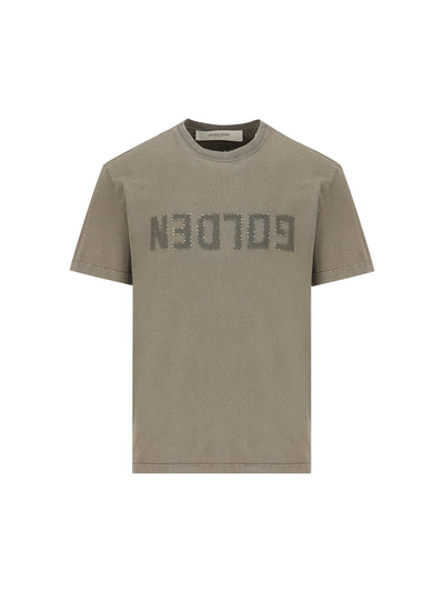 T-Shirt realizzata in cotone. GMP01220 P00067135479 GOLDEN GOOSE
