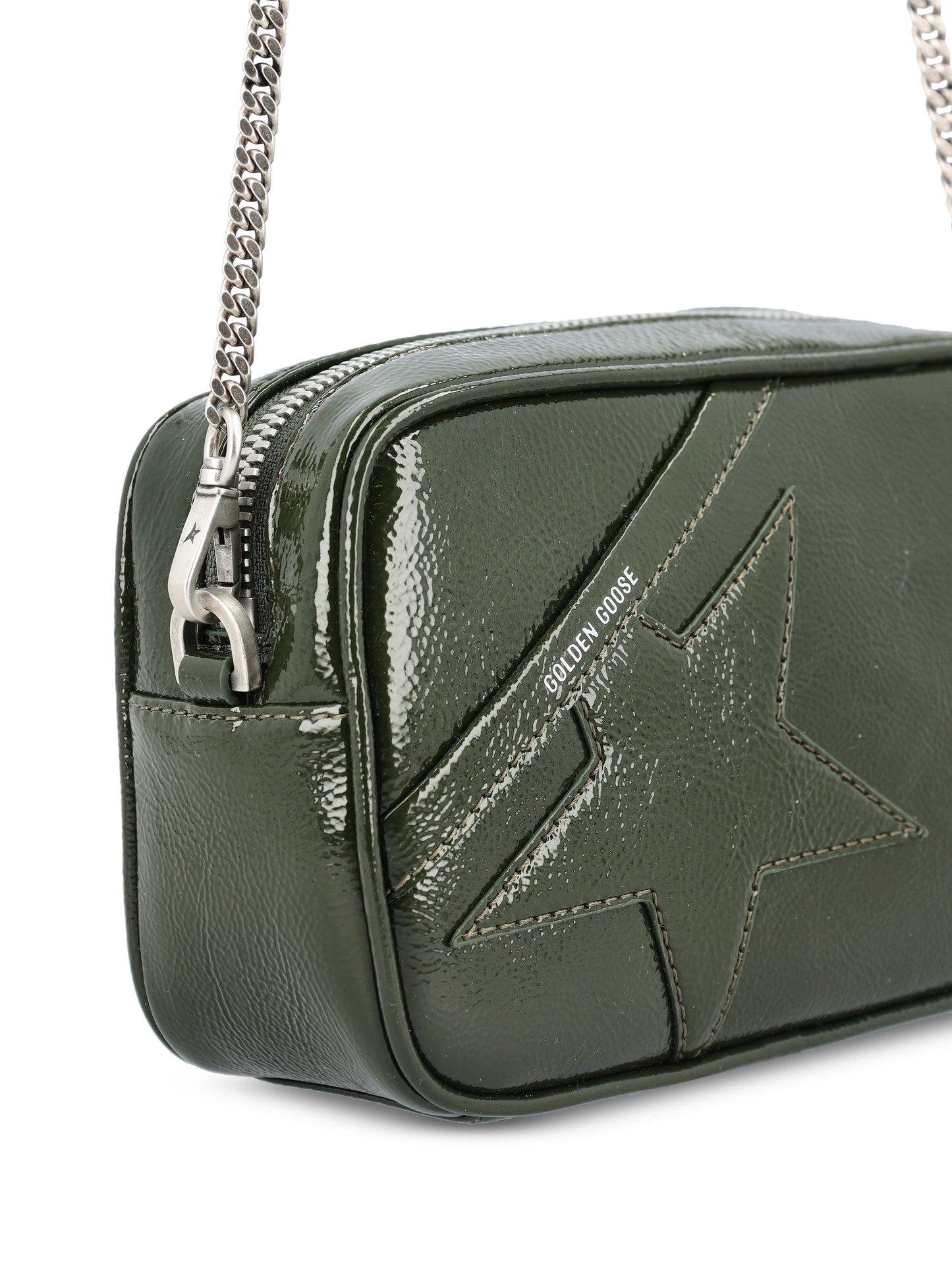 Borsa realizzata in pelle di bovino. GWA00228 A00088035437 GOLDEN GOOSE