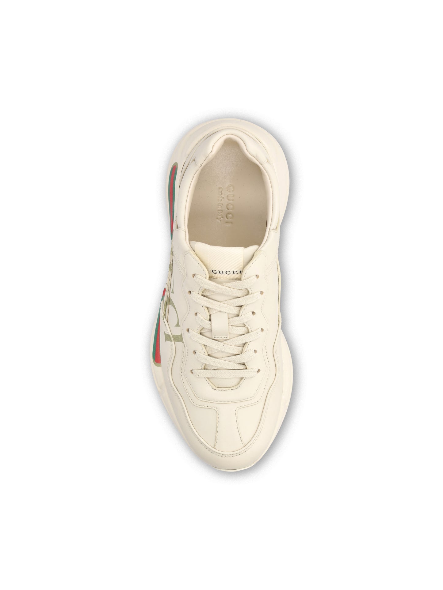 Sneakers realizzate in pelle. 528892 DRW009522 GUCCI