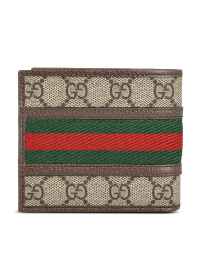 Gucci Portafoglio Ophidia GG con Nastro Web 597609 96IWT8745 GUCCI