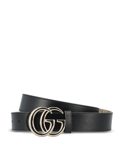 Cintura reversibile realizzata in tessuto e pelle. 847131 FAFCN9759 GUCCI