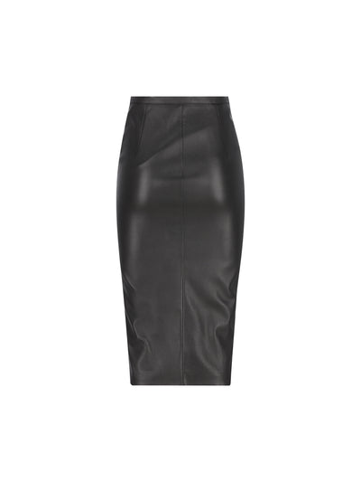 Gonna Gucci in pelle leggera stretch 874665 XNBC51000 GUCCI