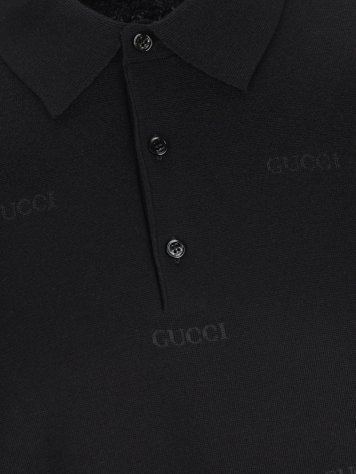 Polo realizzata in lana e seta. 875492 XKFPE1043 GUCCI