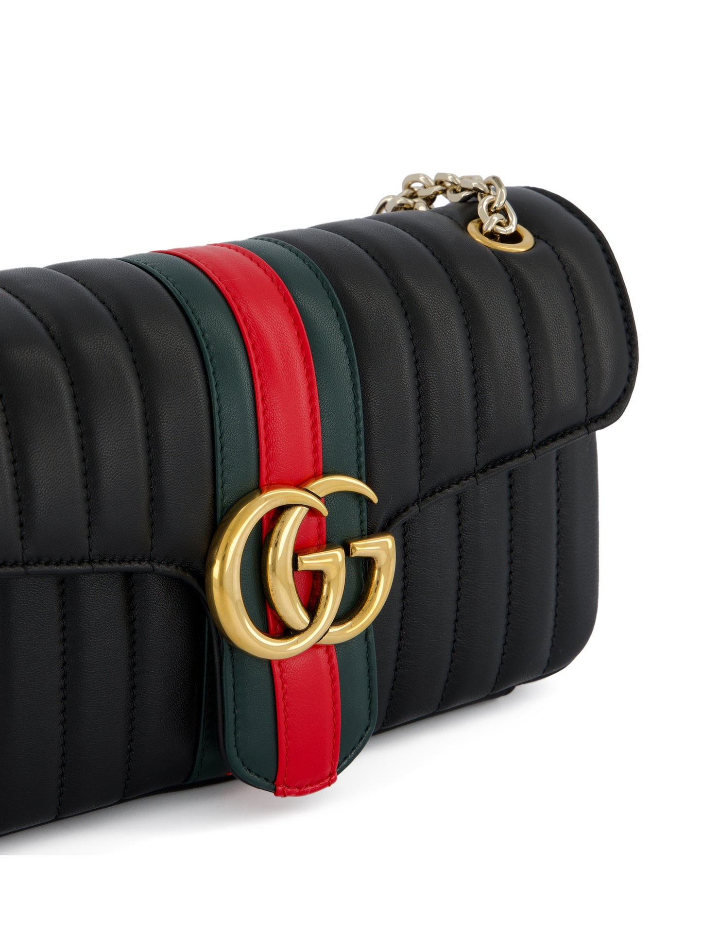 Borsa a spalla Jetset GG Marmont misura media A005XW AAG8N1068 GUCCI