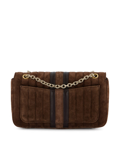 Borsa realizzata in suede A005XW AAHER2145 GUCCI