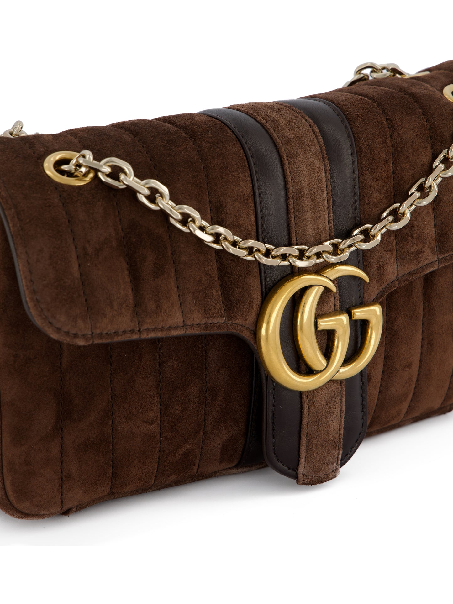 Borsa realizzata in suede A005XW AAHER2145 GUCCI