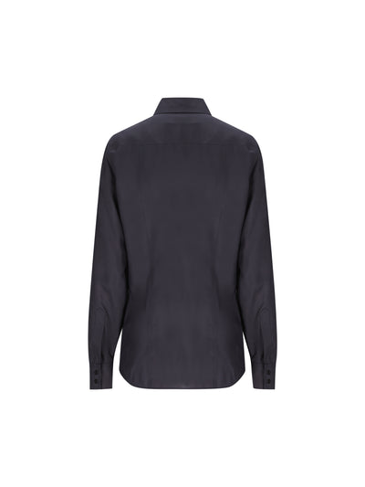 Camicia in popeline di seta A007YM ZAVRW4440 GUCCI