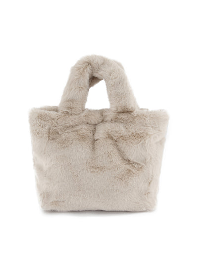 Borsa realizzata in pelliccia sintetica. BAG00012D 124221985 HERNO
