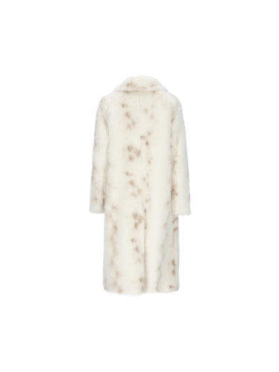 Cappotto realizzato in pelliccia effetto lince CA000624D 129201200 HERNO