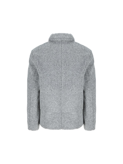 Shacket realizzata in tessuto effetto orsetto GI000686U 127359420 HERNO