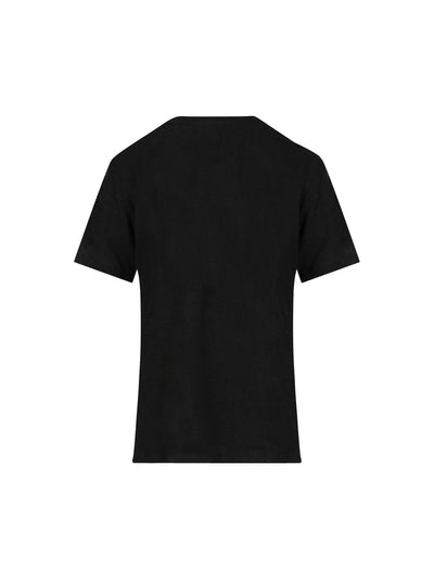T-Shirt in cotone. 24PTS0001FB-A1N10E 01BK ISABEL MARANT ETOILE