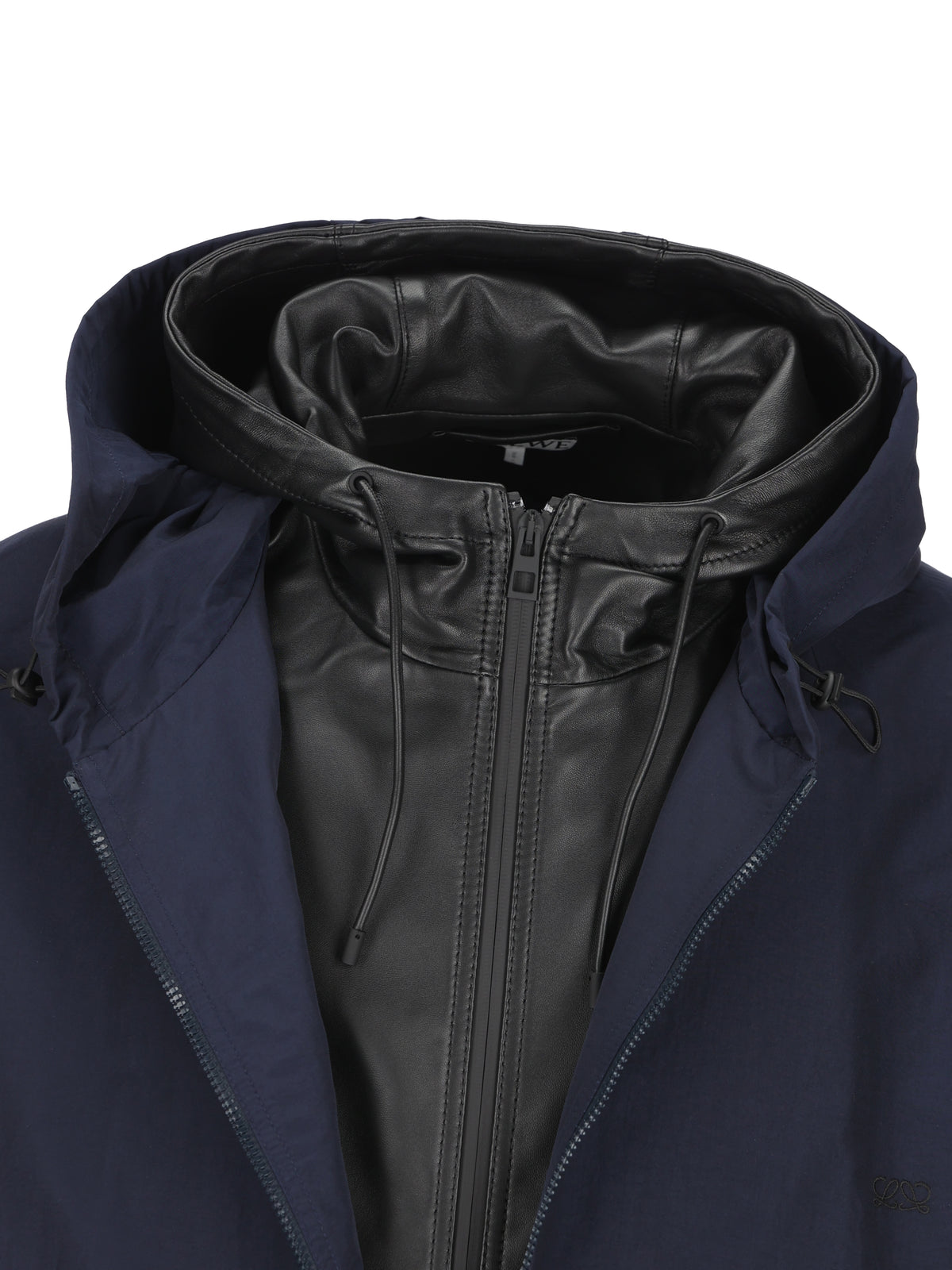 Giacca con cappuccio in tessuto di cotone tecnico H526Y02X66 5938 LOEWE