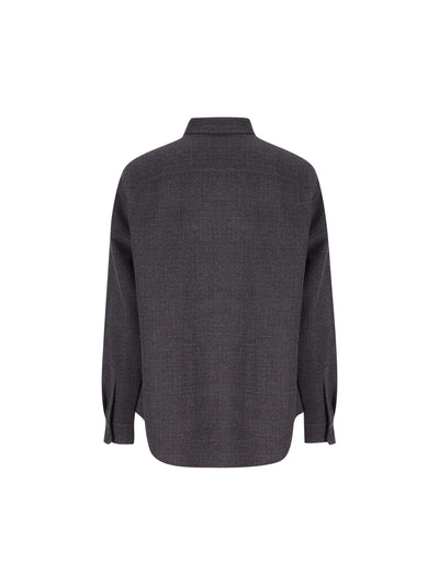 Giacca-camicia Loewe in misto lana e seta H526Y05WI5 5190 LOEWE