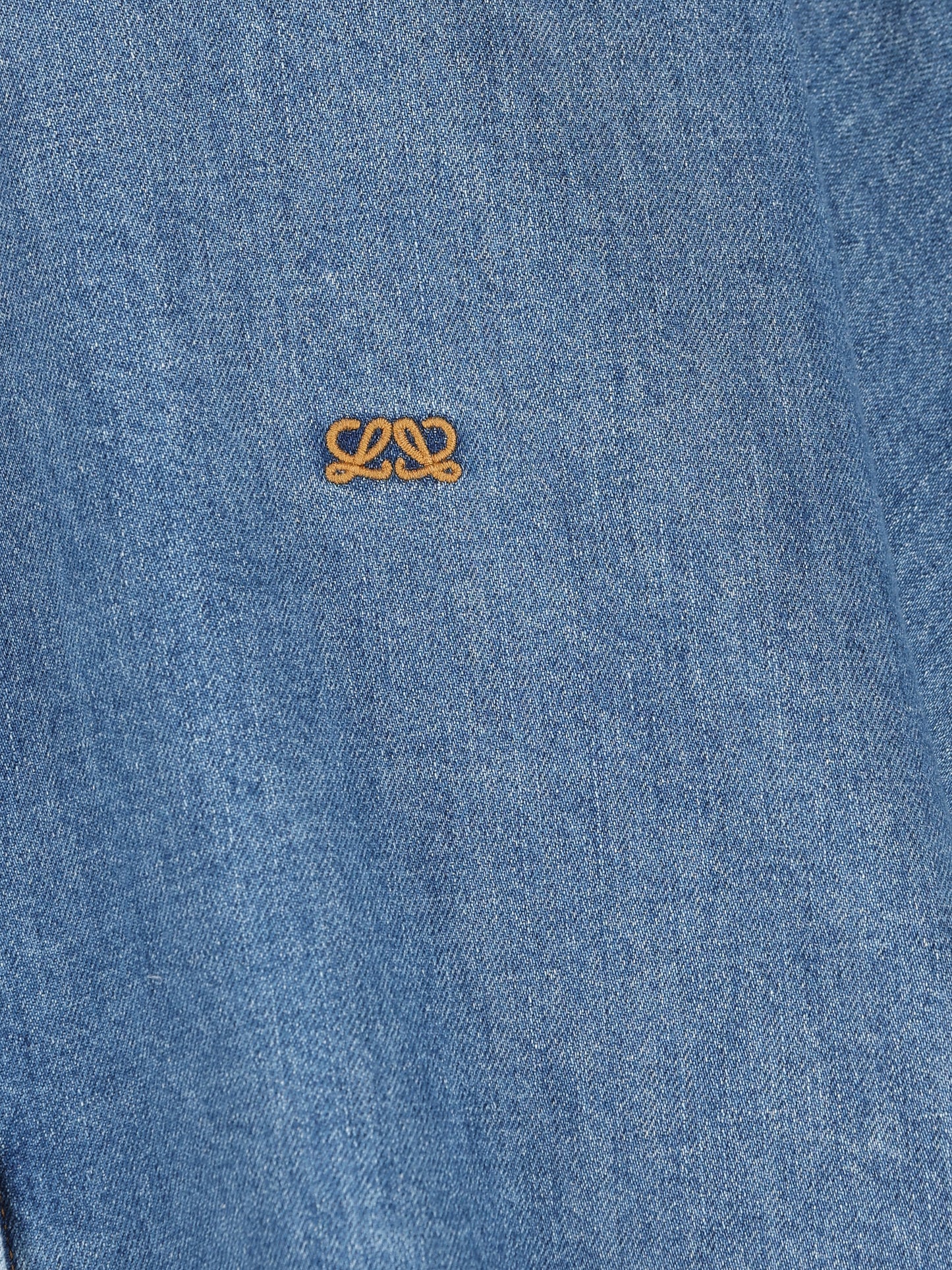 Camicia in leggero denim di cotone. S359Y1DX28 5140 LOEWE