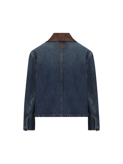 Parka in denim di cotone S359Y50XAK 5120 LOEWE