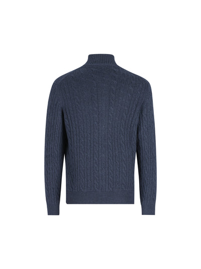 Bomber realizzato in baby cashmere. FAI8133 J348 LORO PIANA