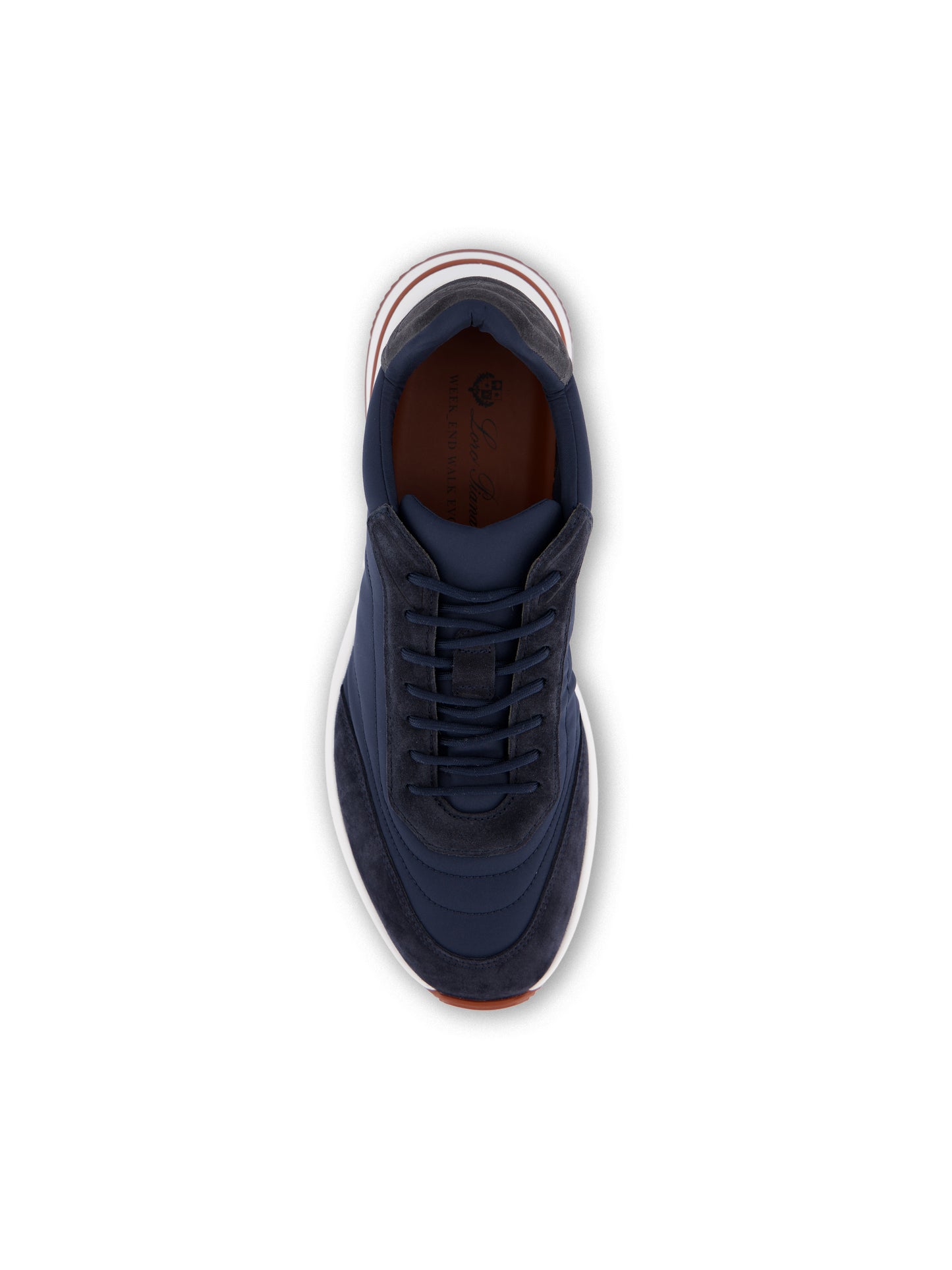 Sneakers Week End Walk in Microfibra Storm System® Blu FAP9780 W000 LORO PIANA