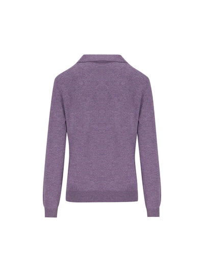 Polo realizzata in cashmere FAQ9446 K05L LORO PIANA